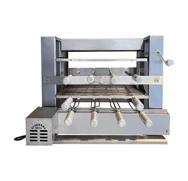 Grill Elevatório Médio Inox 430