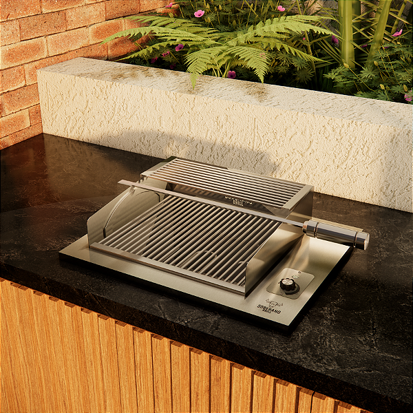 Churrasqueira Cooktop 430 - Sem Tampa Abafadora