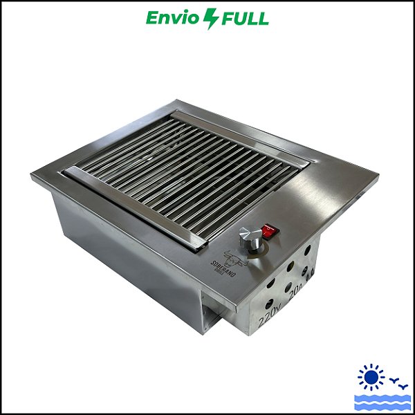 Churrasqueira Elétrica de embutir - Mod. Grill - Inox 304
