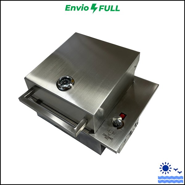 Churrasqueira Elétrica Cooktop - Mod. Clássico - Inox 304