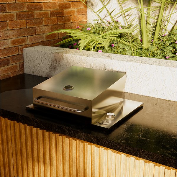 Churrasqueira Elétrica Cooktop - Economica - Inox 304