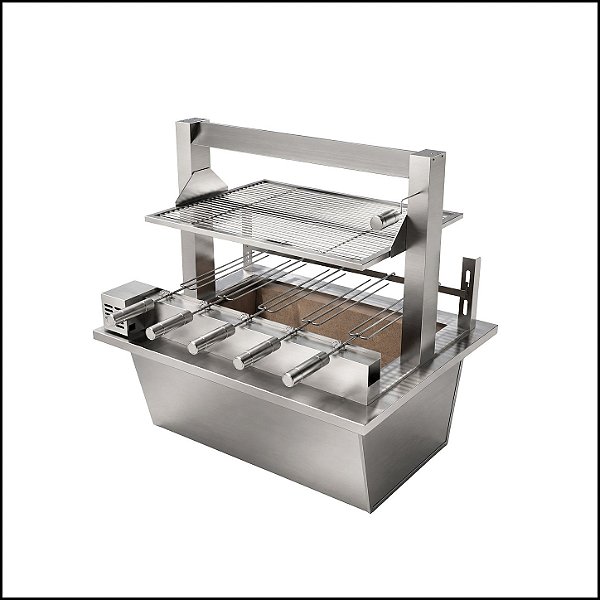 Kit Braseiro térmico + Suporte Elevatório