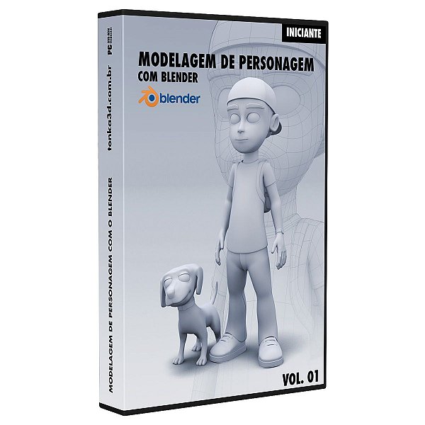 Curso Modelagem 3D de Personagem com Blender