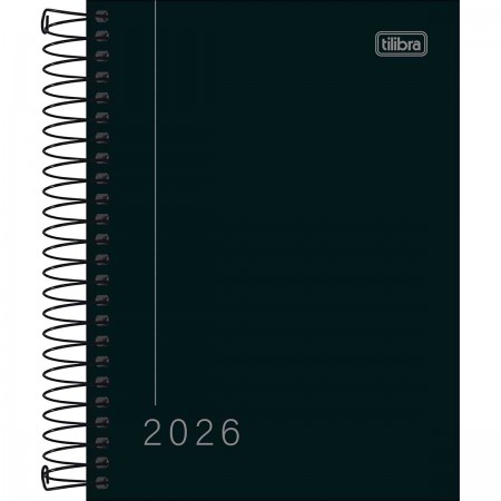 Agenda Pepper Esp Preta M4 Tilibra 179698