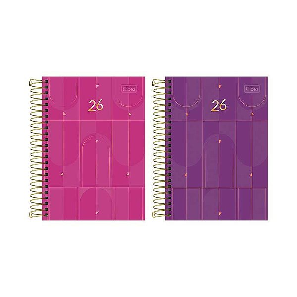 Agenda Spot 1/4 Esp M5 Feminina Tilibra 179361