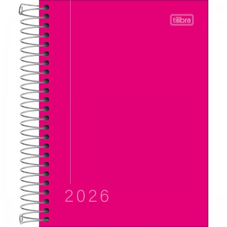 Agenda Pepper Esp Rosa M4 Tilibra 291099