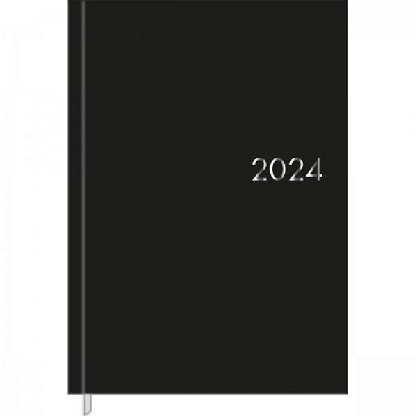 Agenda Costurado Preto Napoli M5 Tilibra