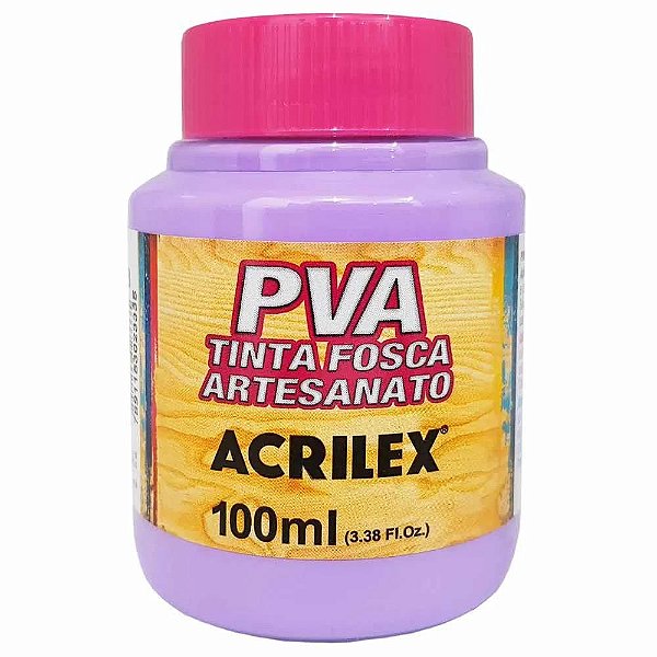 Tinta pva 100ml lilas 528 acrilex