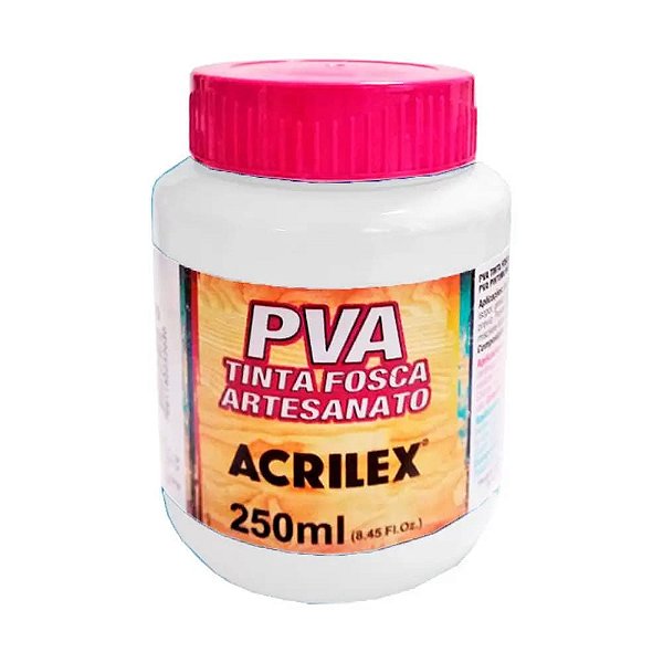 Tinta Pva 250ml Branco 519 Acrilex 3225