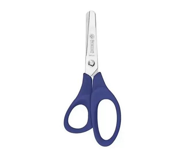 Tesoura Escolar Mundial P/ Canhoto 11cm 169c-4.1/2