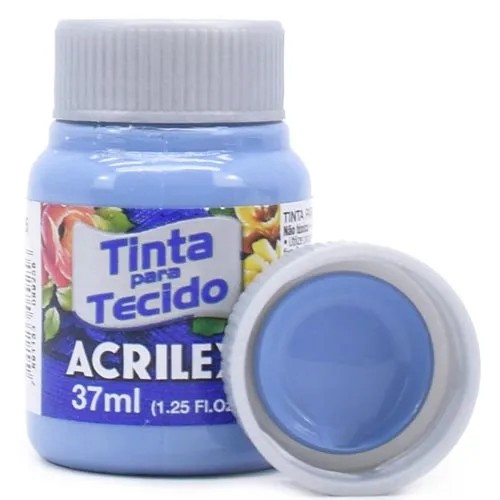 Tinta P/ Tecido 37ml Acrilex Azul Country 825
