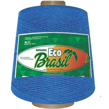 Barbante 1kg Fio 8 Soberano AzRoyal crochê trico