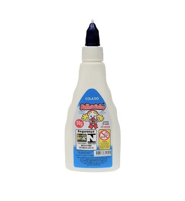 Cola branca palhacinho 90gr sm Un