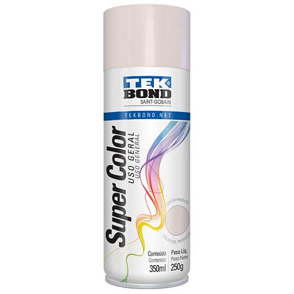 TINTA SPRAY CORES ROSA 350ML/250G TEKBOND