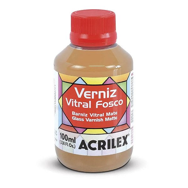 Verniz Vitral Fosco Artesanato 100ml Acrilex 8410