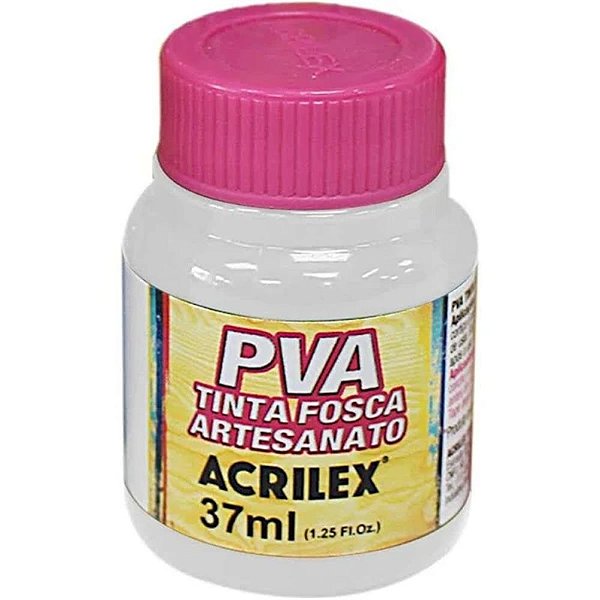 Tinta Pva 37ml Branco 519 Acrilex 3240