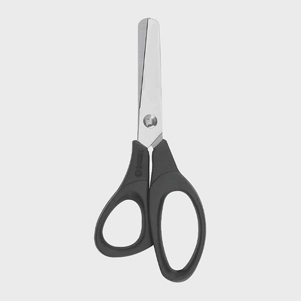 Tesoura Escolar Mundial Corte Facil 12cm 167bk-4.1/2