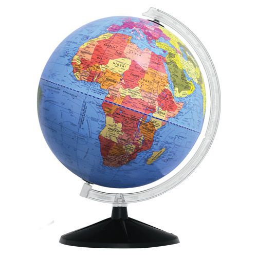 Globo Terrestre Político Continental 30cm Libreria