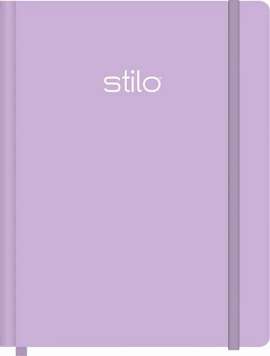 Caderneta Capa Dura Grande Fitilho Stilo 80fls Jandaia