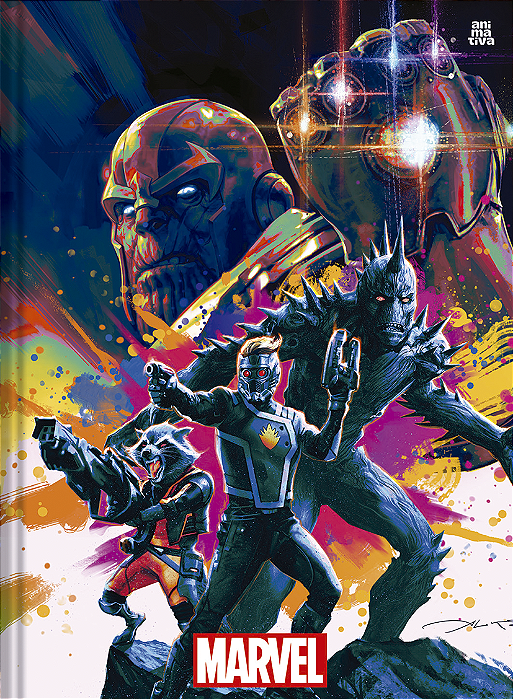 Caderno Capa Dura Brochurão Marvel Now 80fls SD