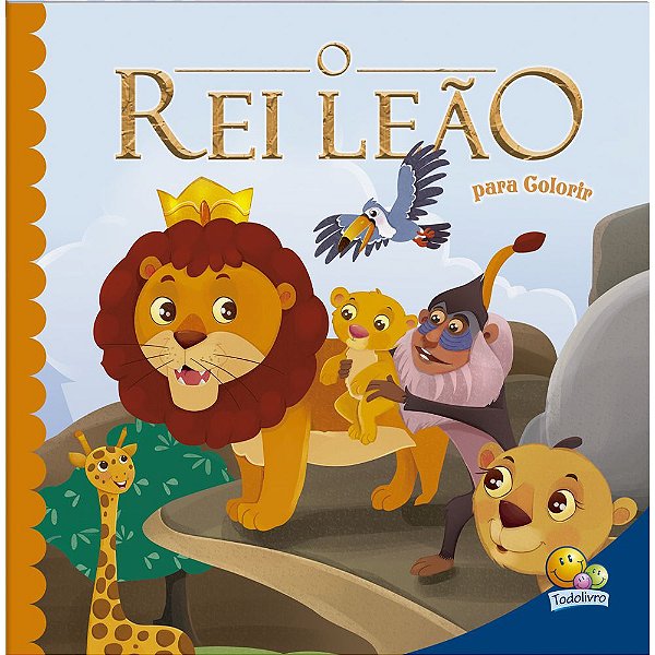 Livro Classico P/ Colorir: O Rei Leao Todolivro