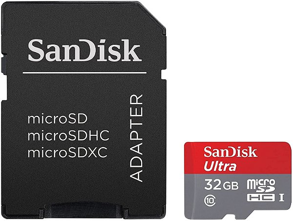 MEMORY CARD SD MICRO 32GB ULTRA 032G-GN3MA SANDISK