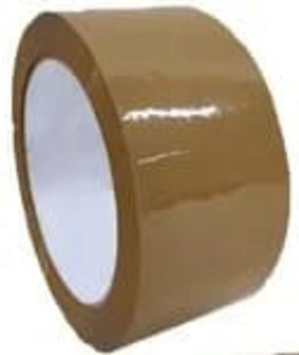 Fita Empac. 70mmx100mts Marrom Fitar C/4