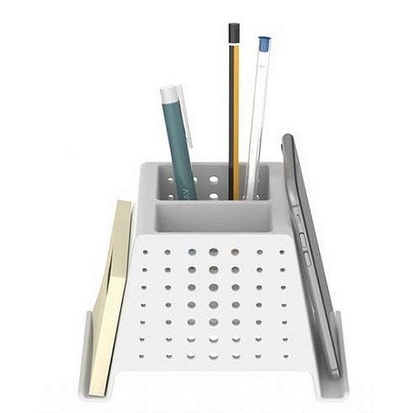Organizador De Mesa Prime Branco Maxcril