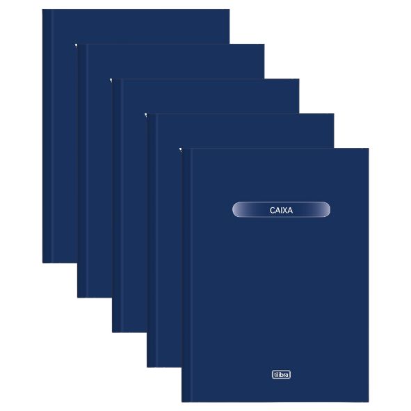 Kit C/5 Livros Caixa Gr 100fl Tilibra 120413