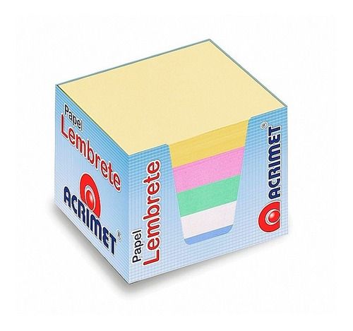 Papel Lembrete Colorido 750 Folhas 952.0 Acrimet
