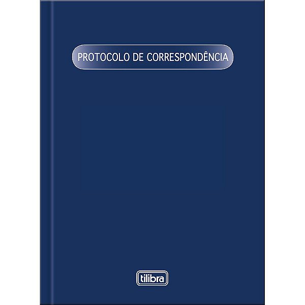 Livro Protocolo Correspondencia 104f Tilibra 120545