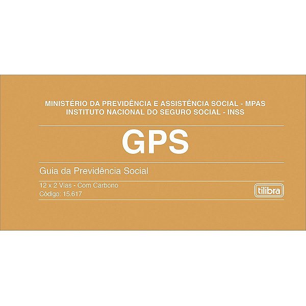 Gps Carnê 2 Vias Tilibra 156175 Un