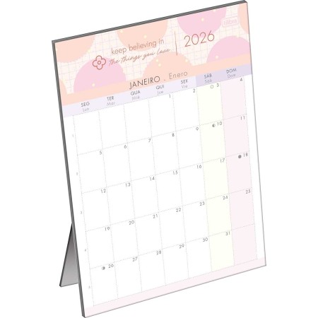 Calendário De Mesa Planner Soho