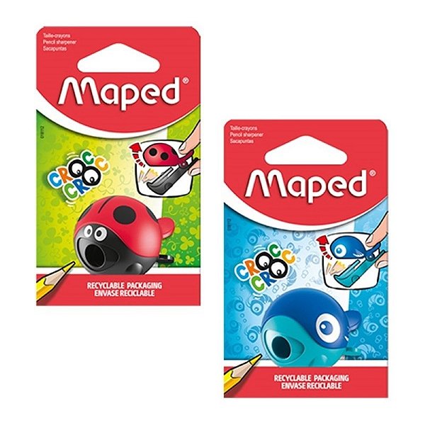 Apontador C/ Deposito Croc Croc Easy 018112 Maped