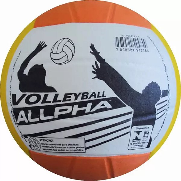 Bola Eva Volei Total Soft 177 Allpha Bolas