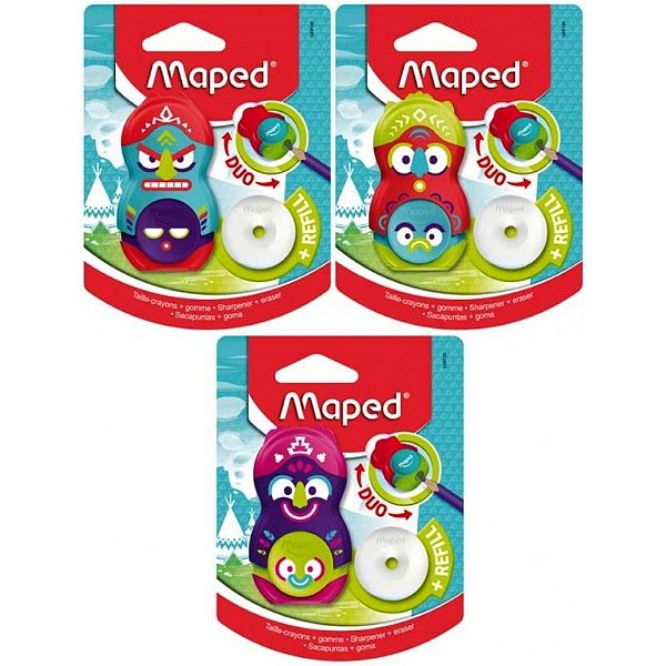 Apontador C/ Borracha Loopy 049130 Maped