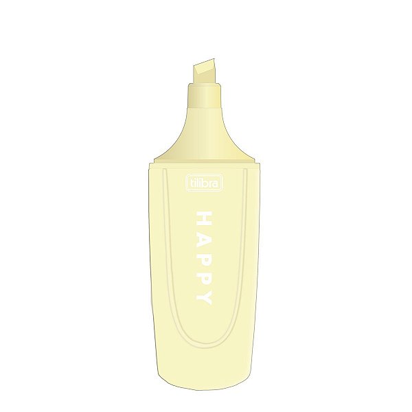 CANETA MARCA TEXTO MINI HAPPY CORES TILIBRA