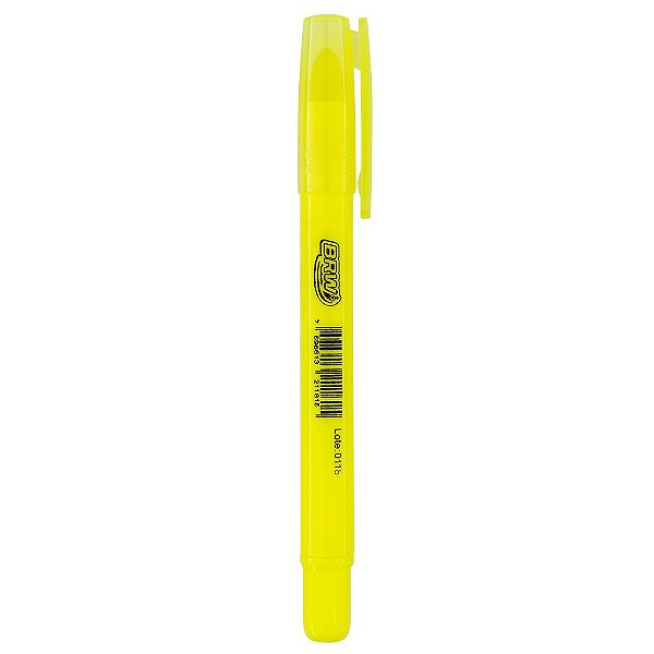 Caneta Marca Texto Brw Gel Amarela Ca9001