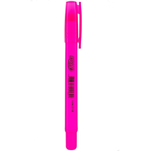 CANETA MARCA TEXTO BRW GEL ROSA