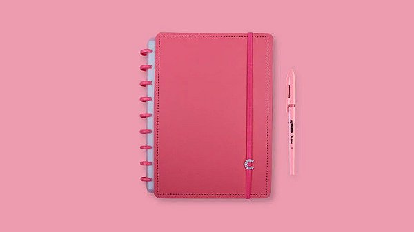 Caderno Inteligente Medio All Pink Cimd3097