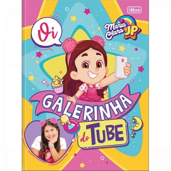 Caderno Brochurão Capa Dura 80 Folhas Maria C e Jp Tilibra