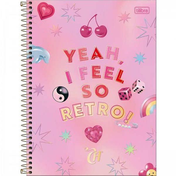 Caderno Capricho Capa Dura 12 Matéria Univ. Tilibra