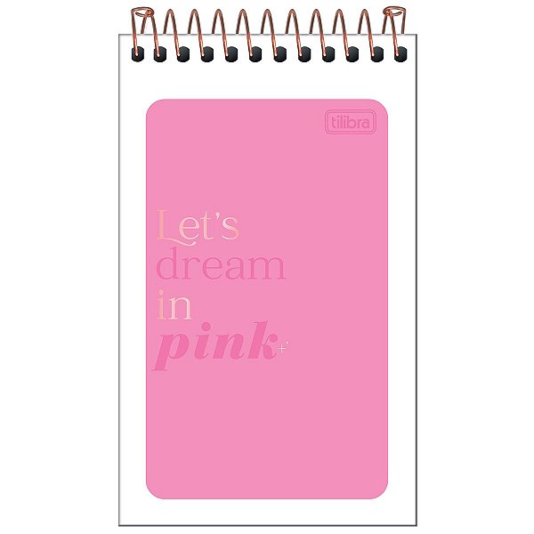 Caderneta Cf Love Pink Aa 60f Tilibra 292401