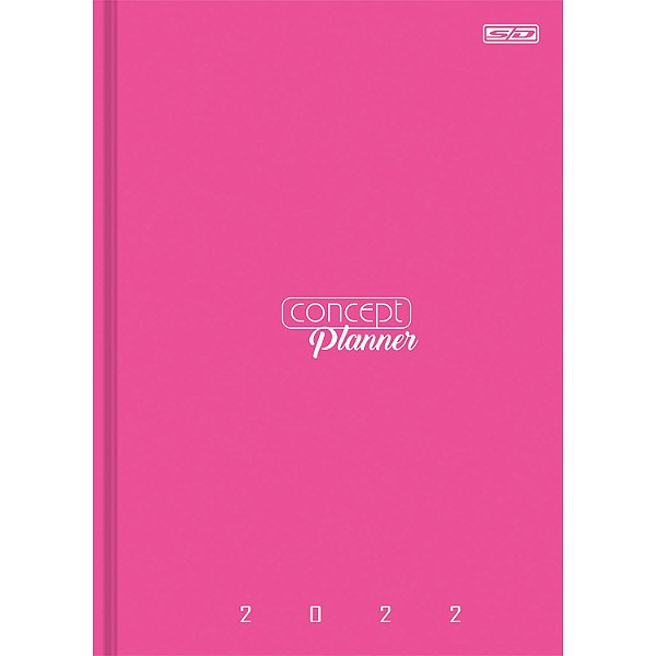 Agenda Planner Concept Costurada Pink São Domingos