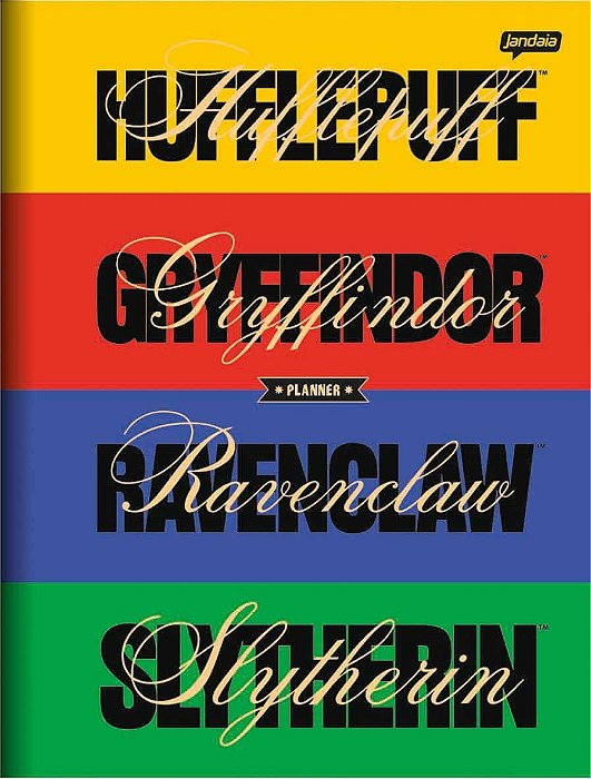 Agenda Permanente Planner Brochura Harry Potter Jandaia 69469