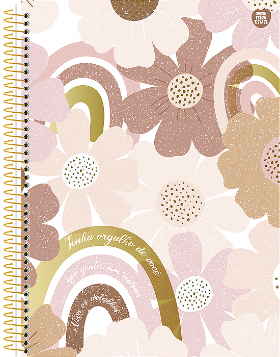 Caderno Capa Dura Espiral 1/4 Mulher 80fls SD