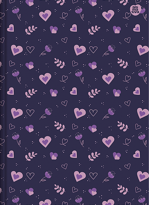 Caderno Brochurão Capa Dura Love 80fls SD