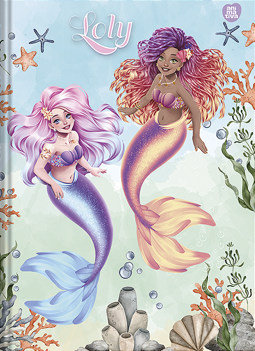 Caderno Brochurão Capa Dura 80fls Loly SD