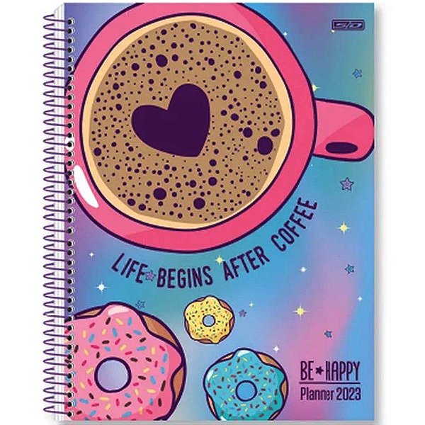 Agenda Planner Be Happy Esp Sd 135004