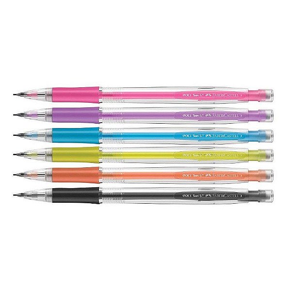 Lapiseira Poly Teen 0.7 Lp07t Faber C/6